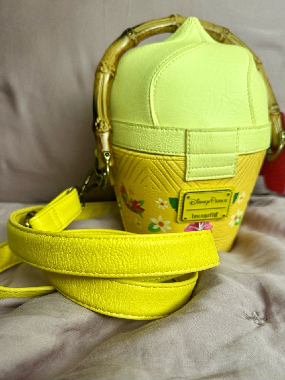 Loungefly Disney Parks Enchanted Tiki Room Dole Whip Crossbody Bag